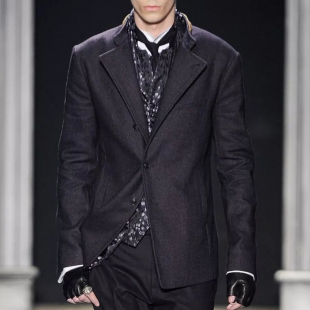 Light Weight Black Linen Blazer